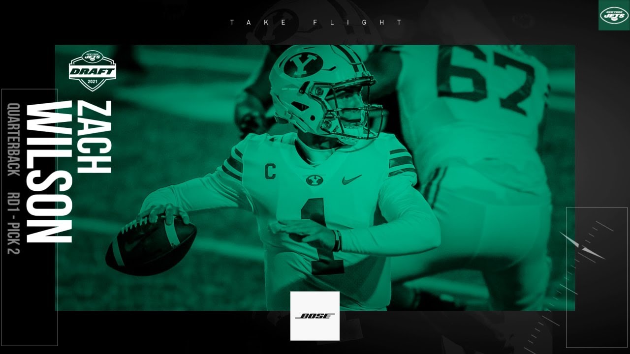No Secret Jets Select QB Zach Wilson with No  2 Pick of NFL Draft