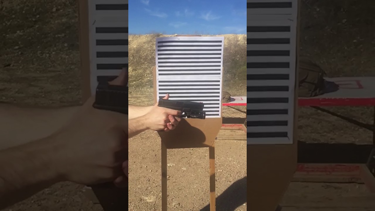 Glock 17 muzzle rise comparison