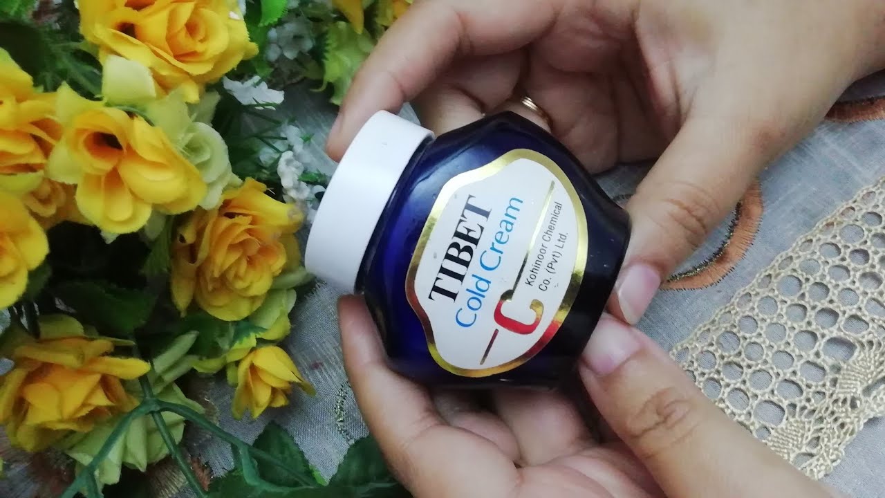 Tibet cold cream |foodingvlogging |review | moisturiser