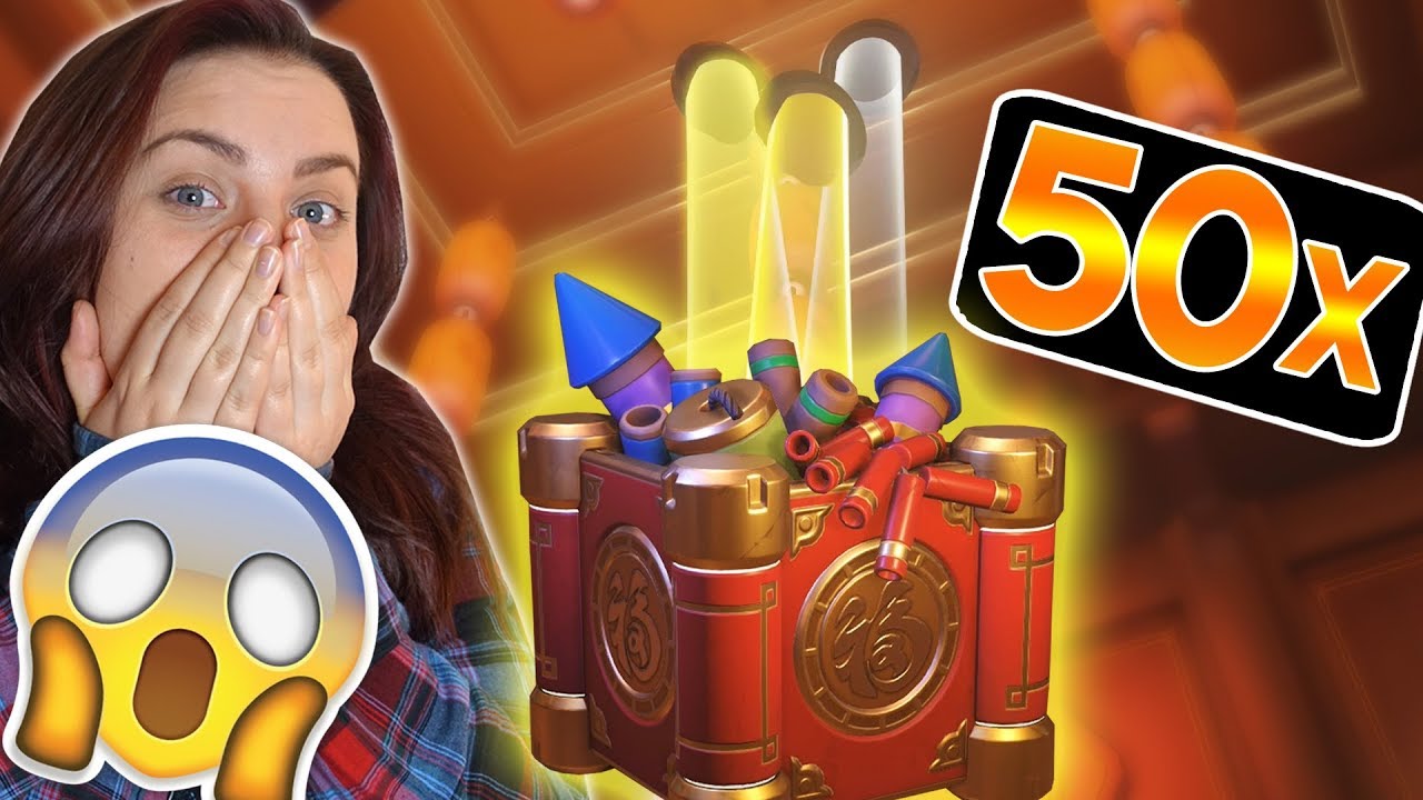 50 LOOT BOXES!! EPISKA SKINS!! 🎁 | Year Of The Dog i Overwatch