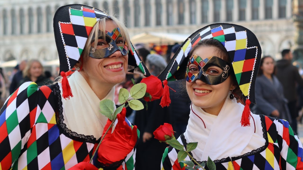 Carnevale Di Venezia 2025 1° Parte Il Carnevale più Bello del Mondo in 4K
