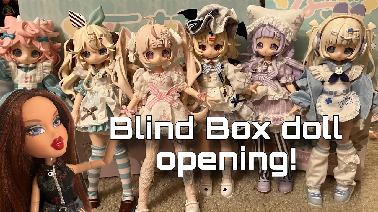 ОТКРЫВАЮ PR-КОРОБКУ! Распаковываю набор BJD-кукол «Сладкие девчонки» от Kikagoods! Самые милые BJ...