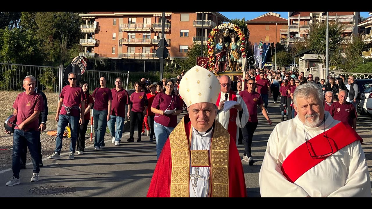 Santena Santi Cosma e Damiano 2025 Processione domenicale