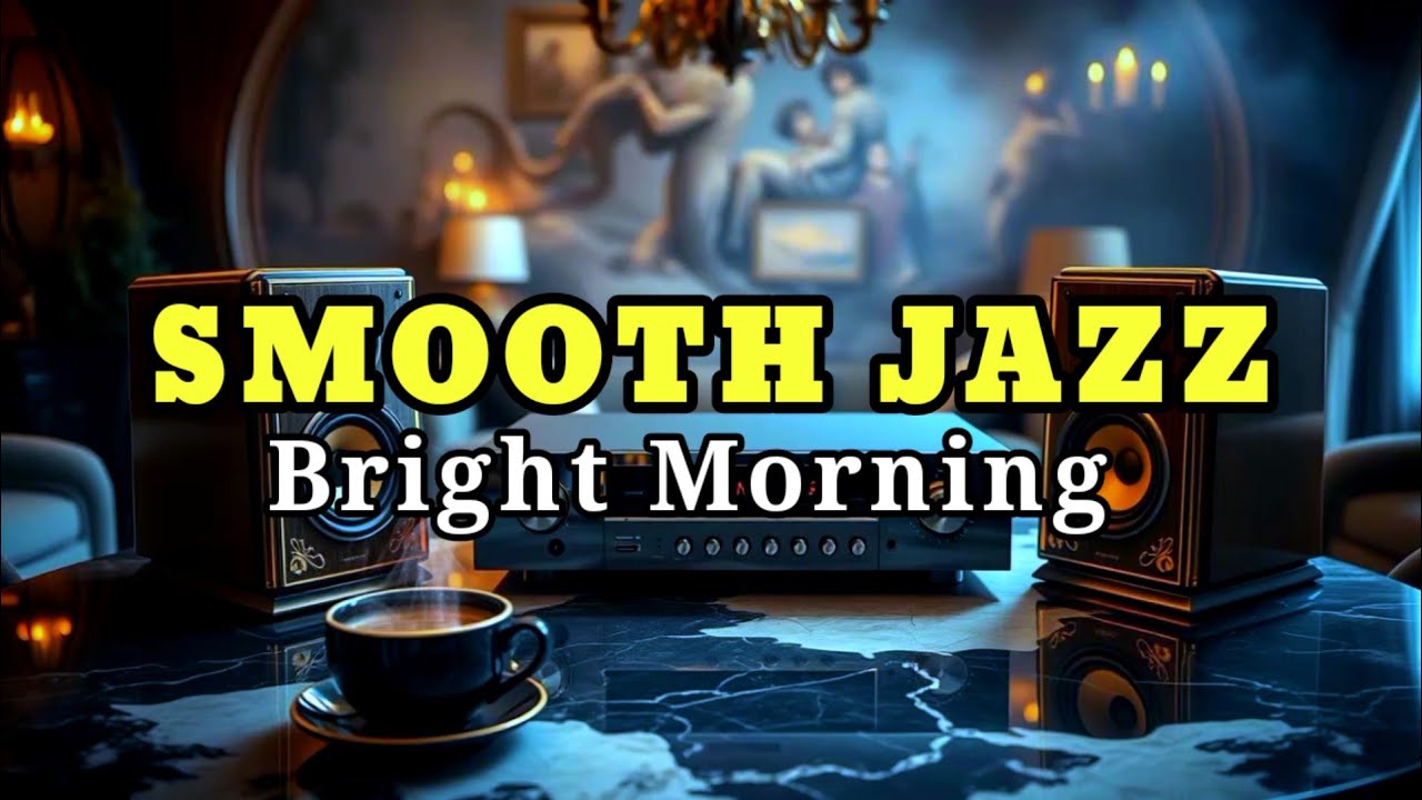 Smooth Jazz Bright Morning ☀️ Positive Cafe Jazz Instrumental