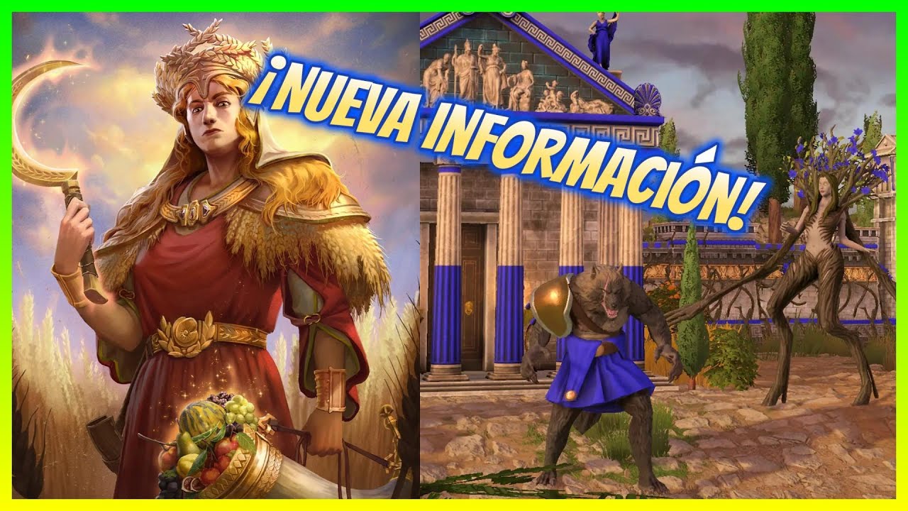 🏛️¡Todo sobre la nueva diosa DEMETER! 🐺