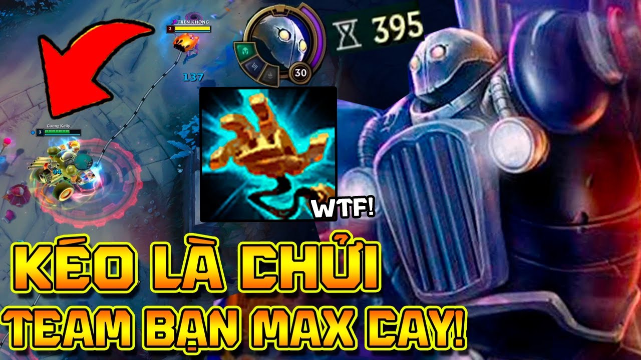 TEAM ĐỊCH CHỬI THỀ KHÔNG NGƯNG VÌ BLITZCRANK  SIÊU KÉO TRONG URF 2025