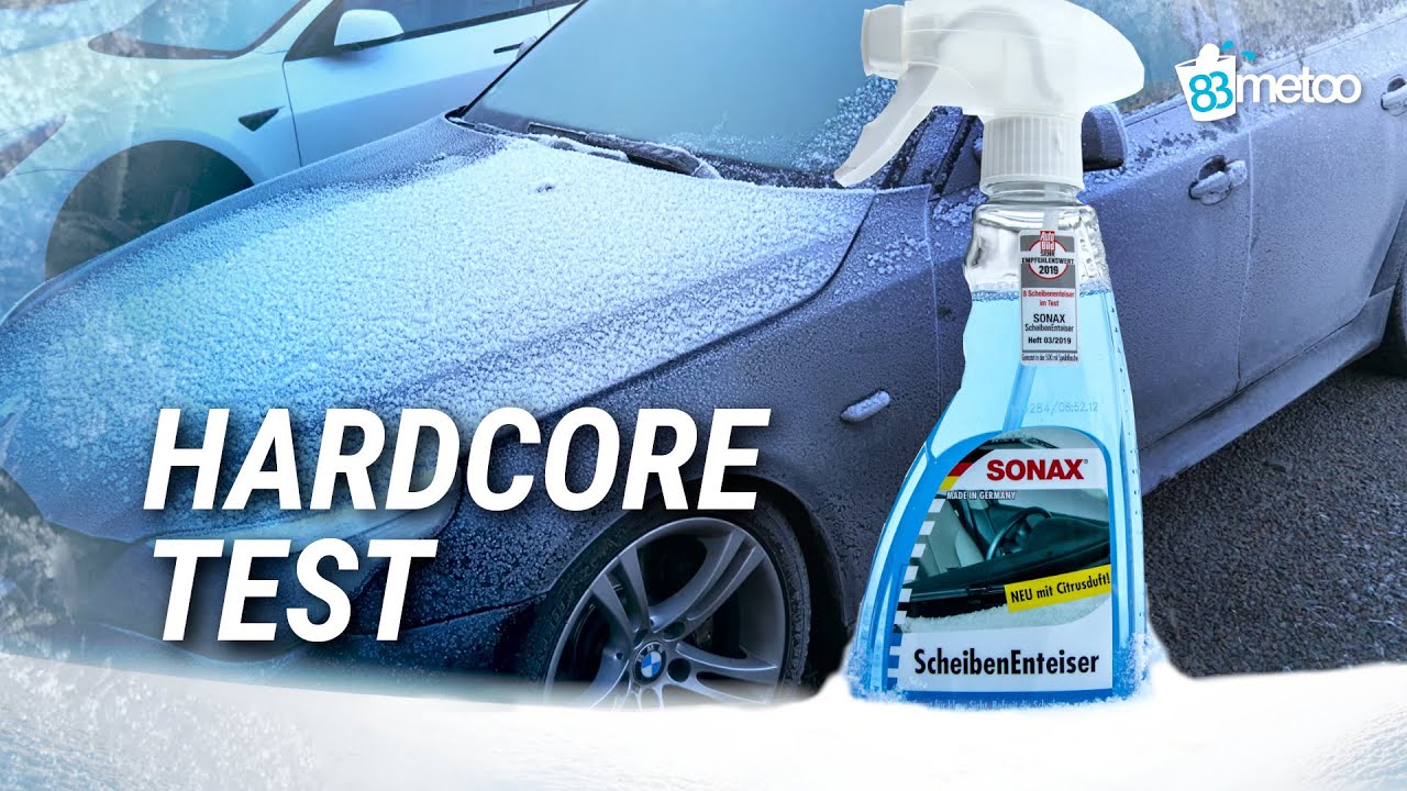 Sonax Scheiben Enteiser im Hardcore Test @83metoo