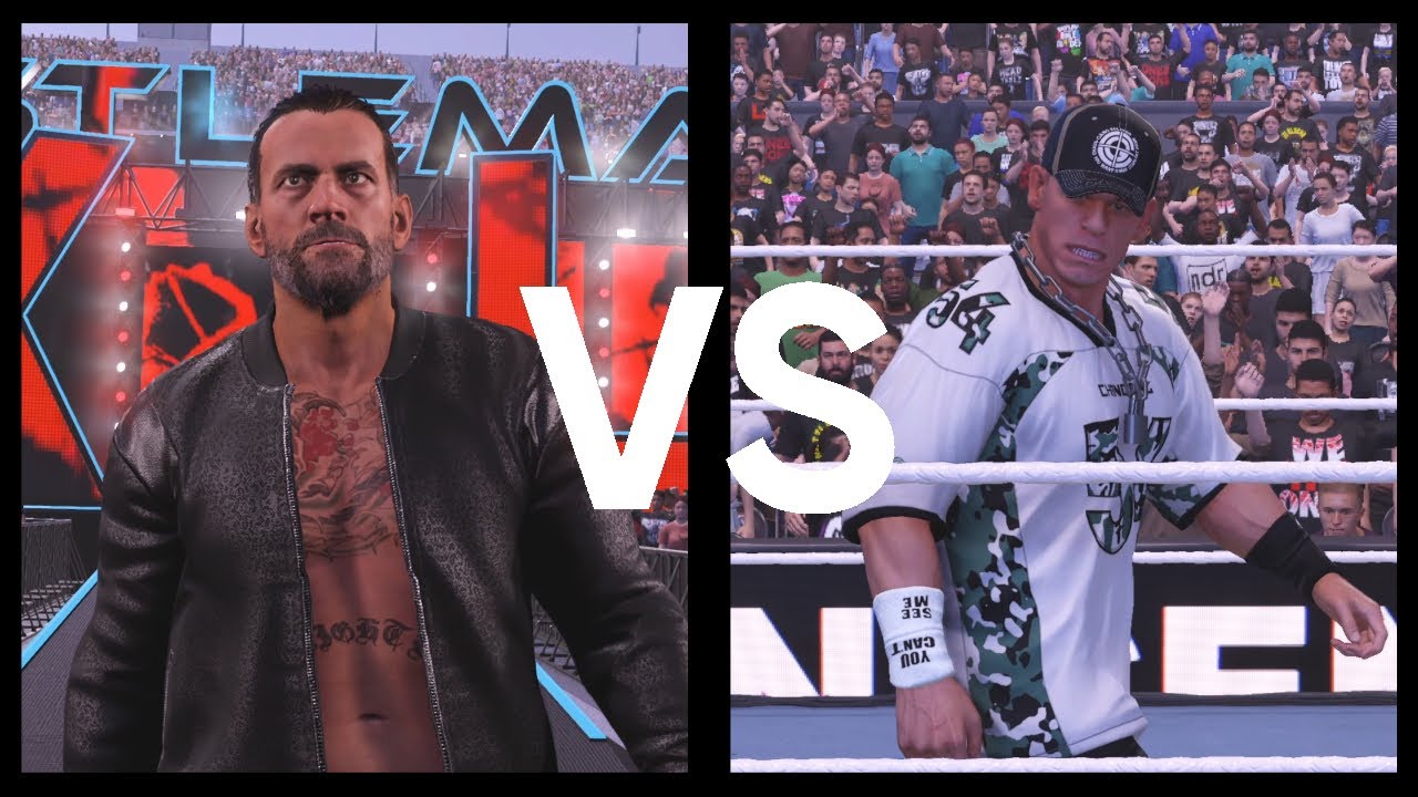 Heel Cena vs CM Punk
