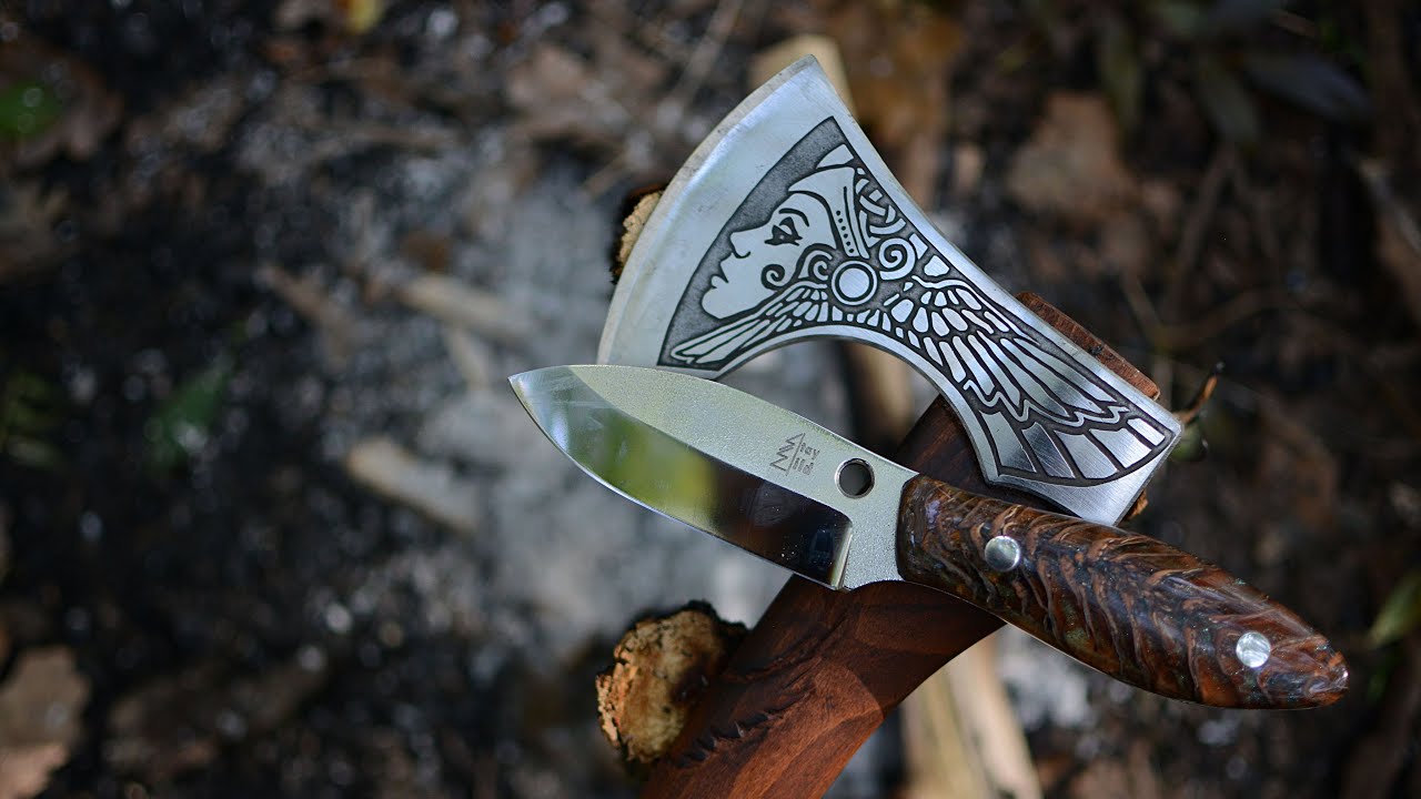 Viking axe - StayWild knife - Frame saw | Az én szentháromságom | 4K video