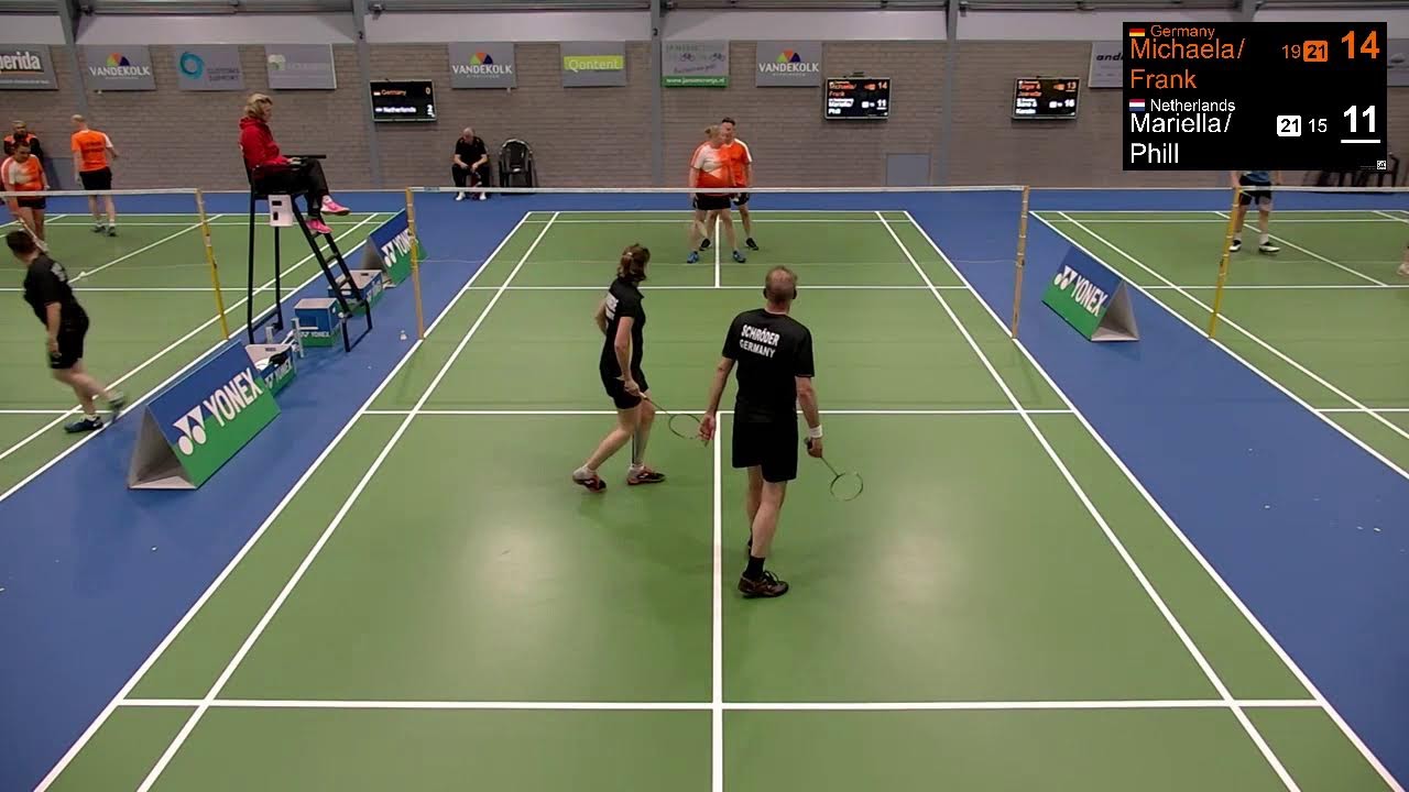 Court 3, June 1, Badminton Nations Cup 2023, Haarlem (part 1)