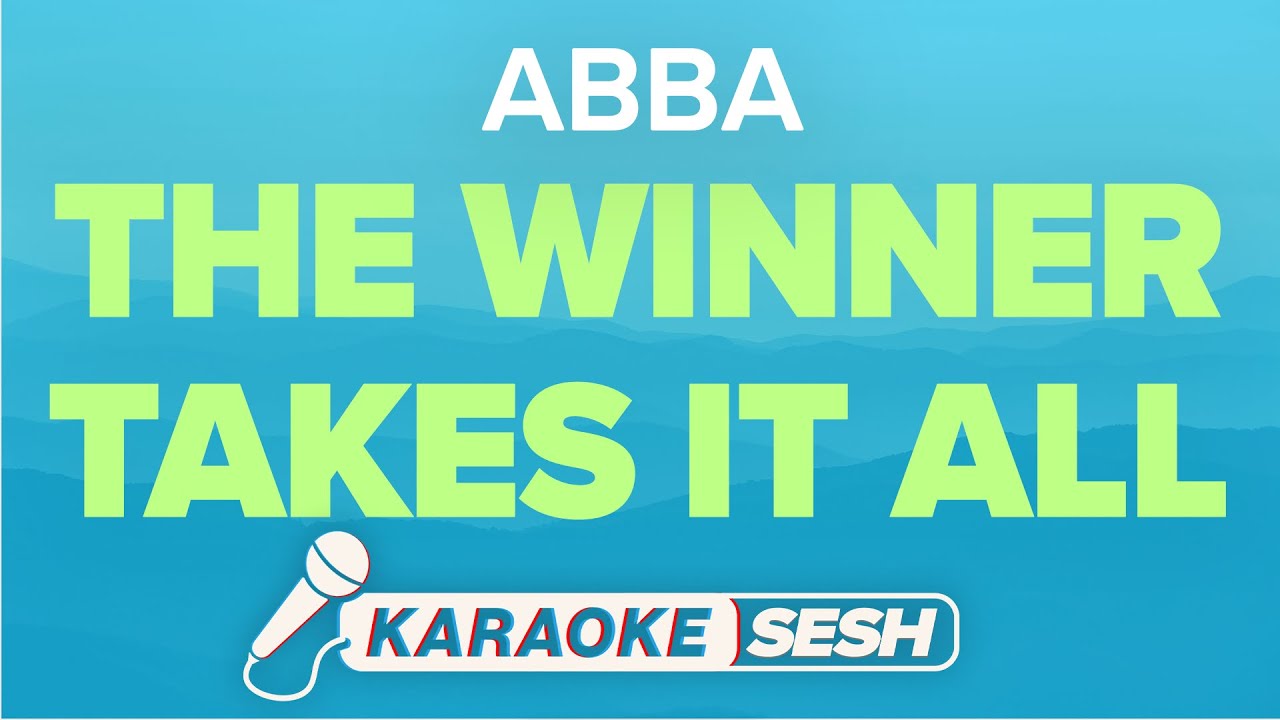 ABBA - The Winner Takes It All (Karaoke)
