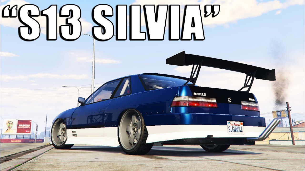 NEW SILVIA S13 FULL DRIFT BUIILD IN GTA 5 ONLINE