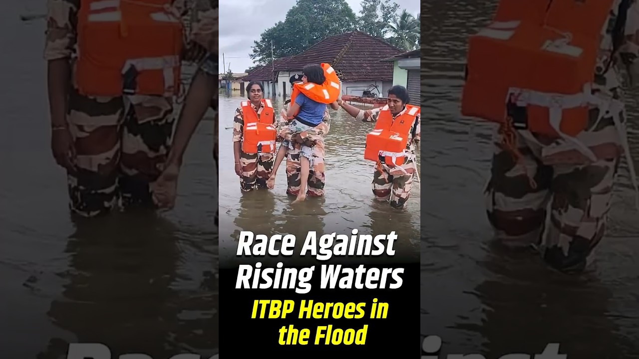 Kerala Floods: ITBP Himveers Rescue Stranded Residents in Kuttanad