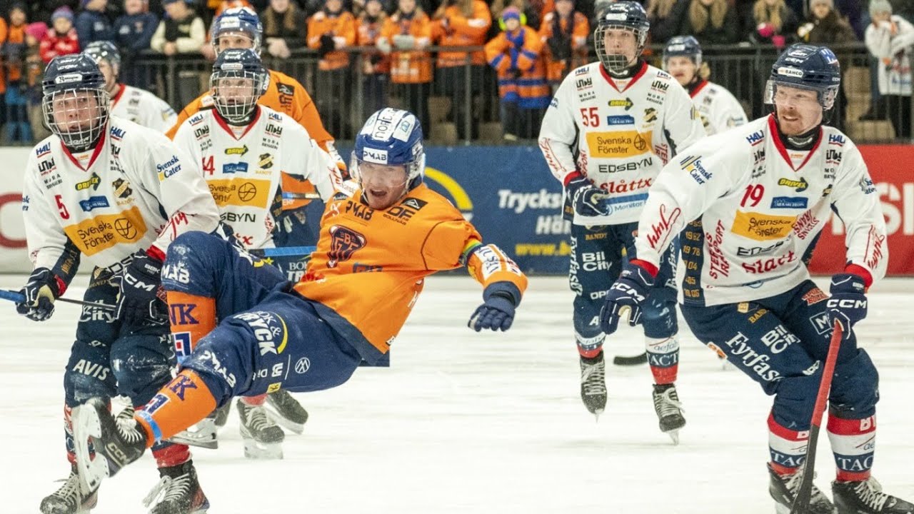 Kvartsfinal 4:5 «Bollnäs GOIF BF»-«Edsbyns IF» 24 Feb Elitserien 2024-25