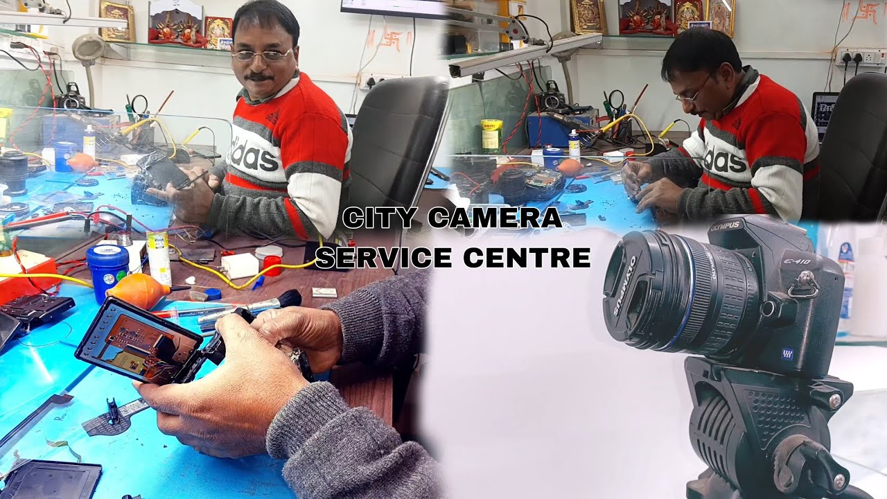 Varanasi city camera service centre..😮