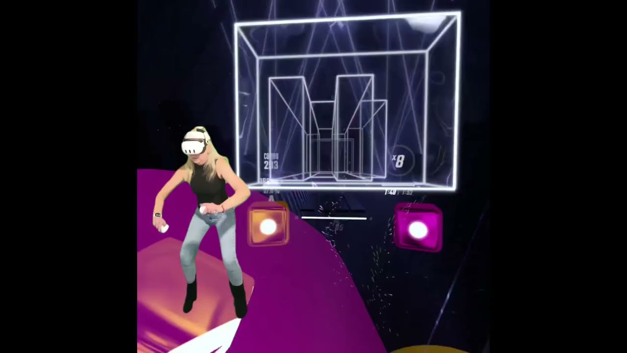 FitBeat ahol a tánc és az erő találkozik. 💪🔥Jaroslav Beck Beat Saber