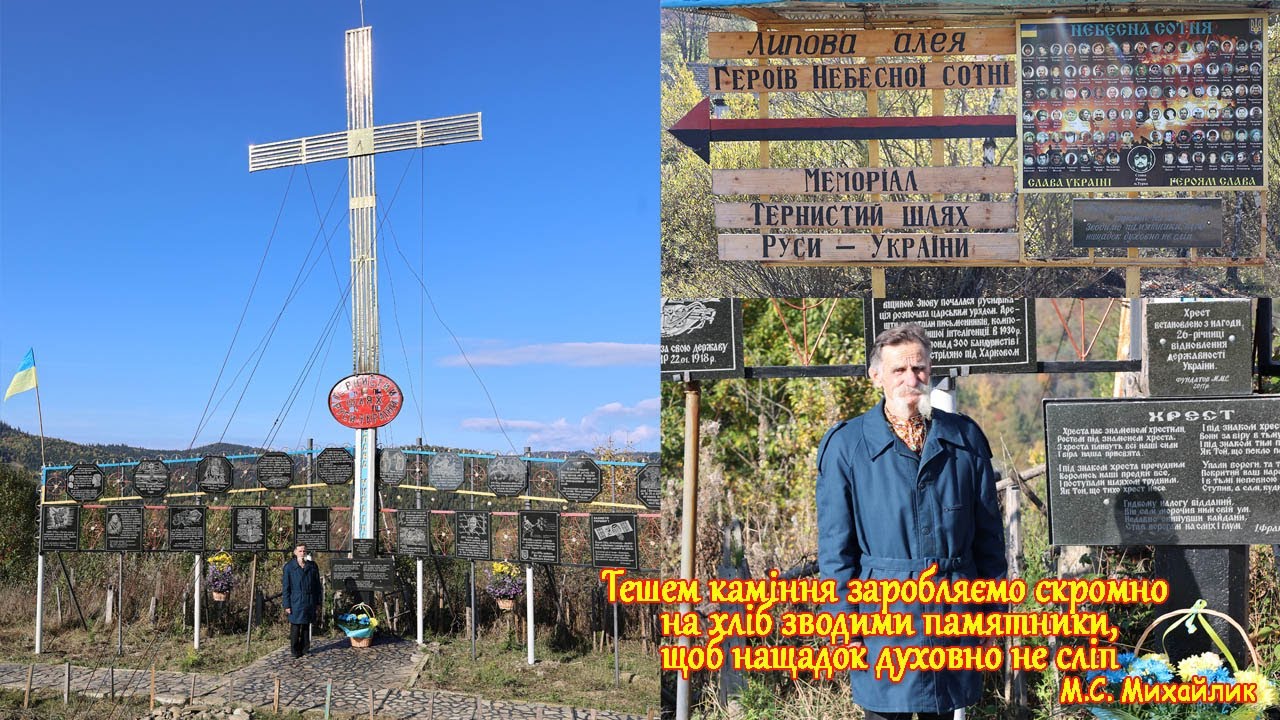 Освячення алеї 