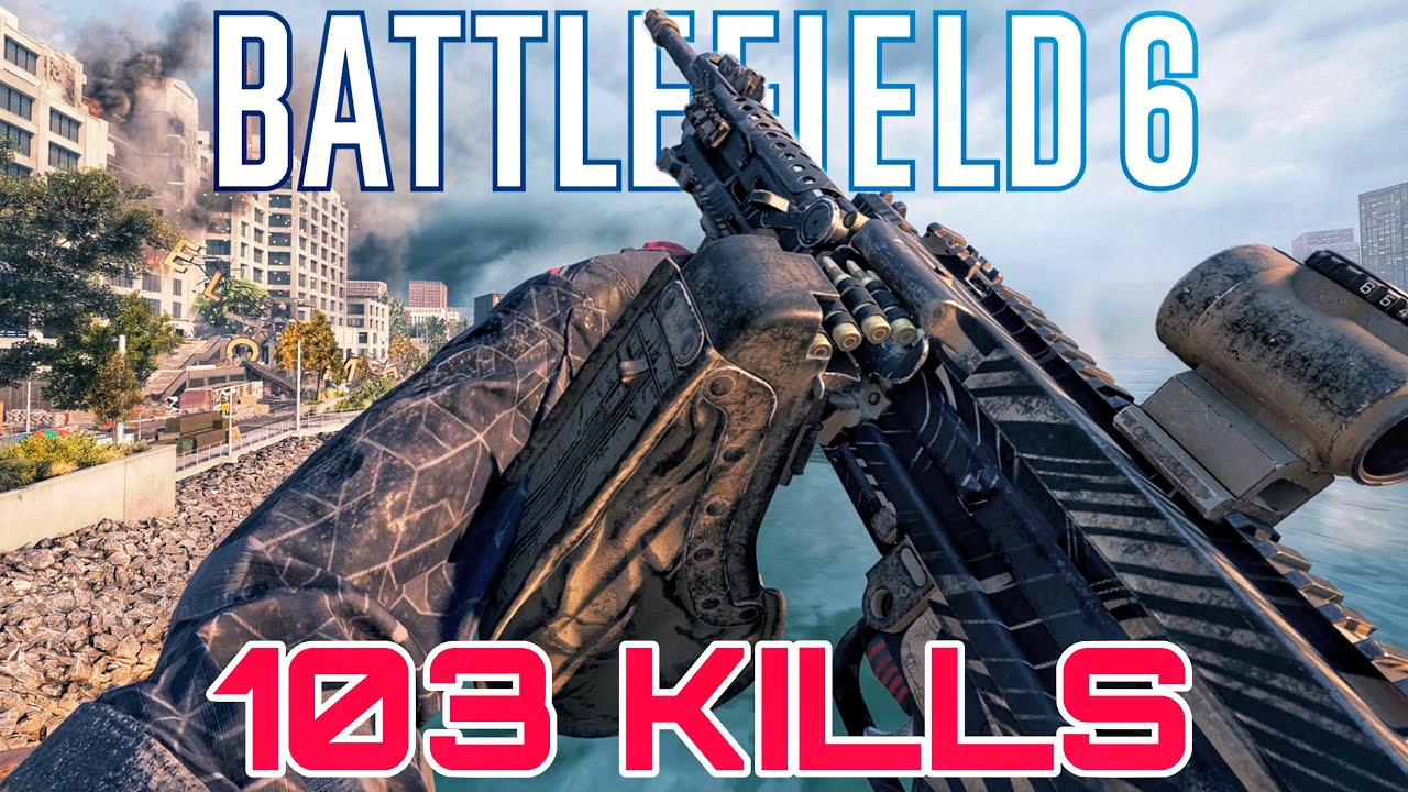 100+ Kills M123K LMG Empire State Conquest - BF6