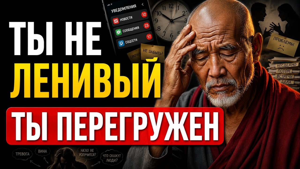 ПОЧЕМУ Ты Всегда Уставший? Главные Пожиратели Энергии