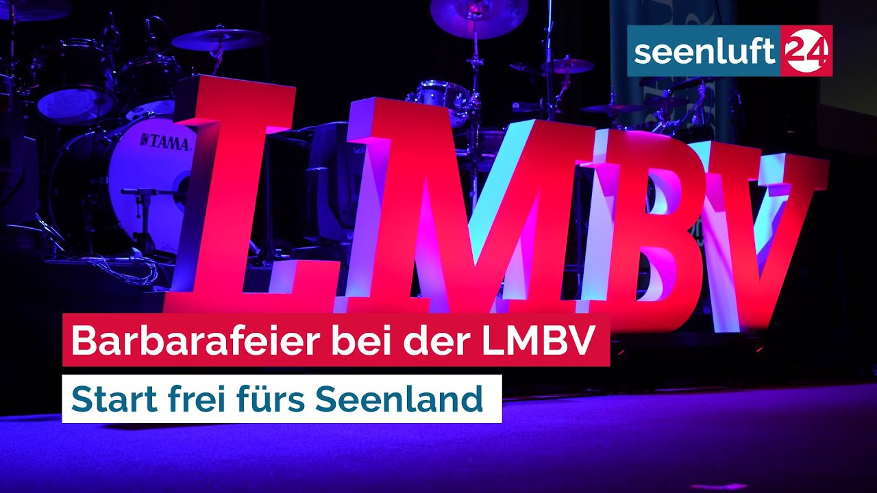 LMBV feiert 30 Jahre - Bilanz zur Barbarafeier