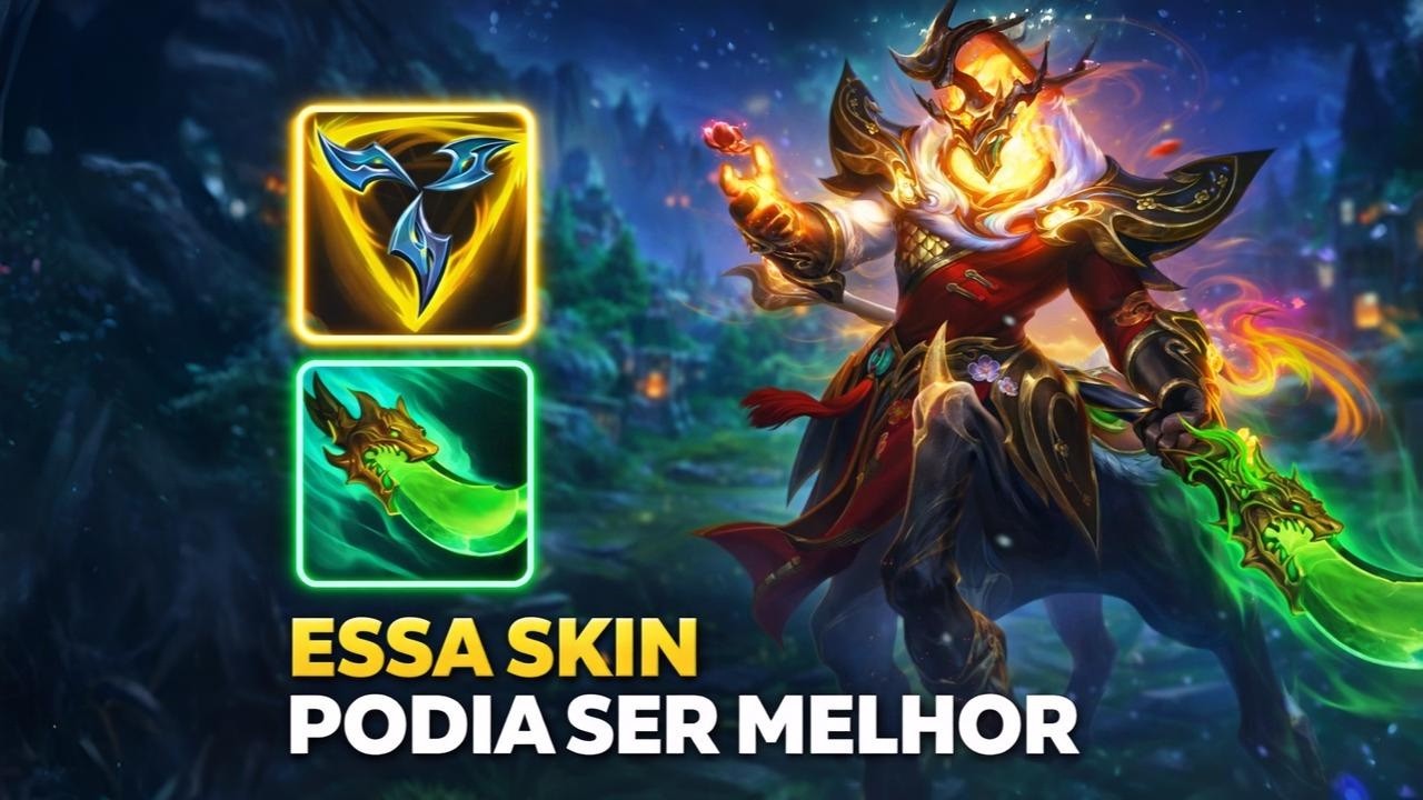 TESTANDO A NOVA SKIN DO HECARIM (TENTANDO SER NOÉ) ! WILD RIFT