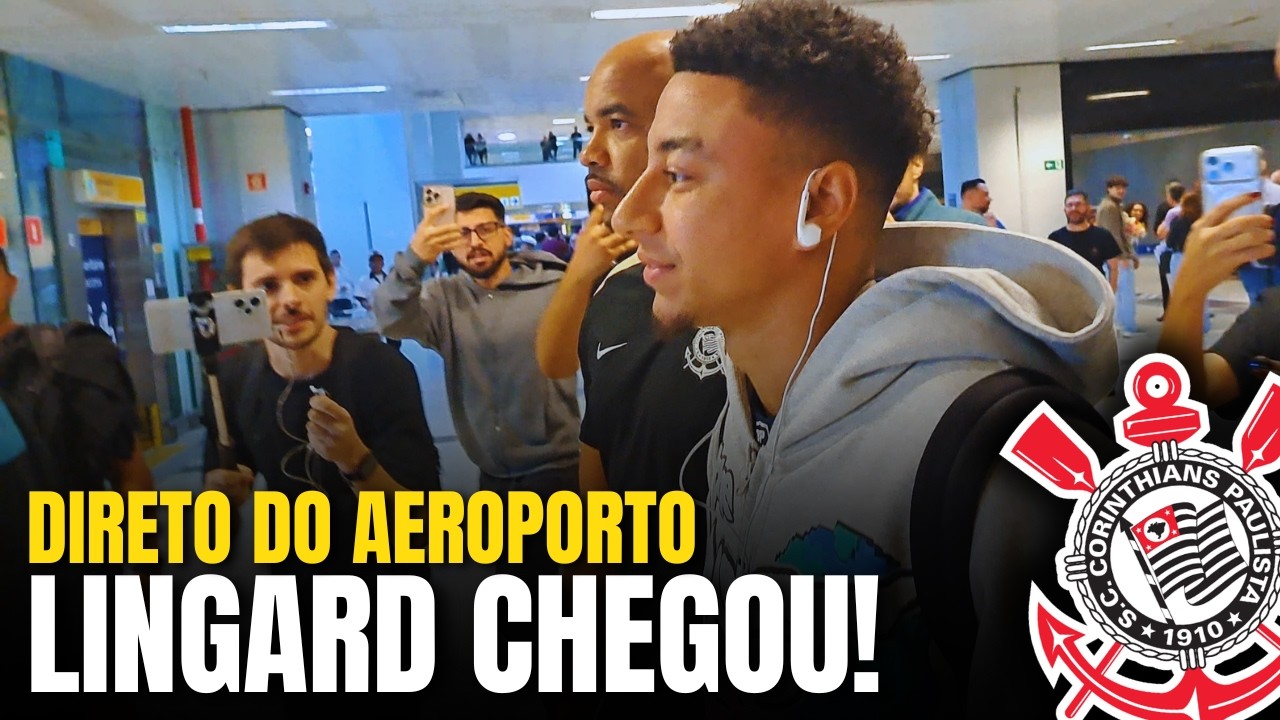 CONFIRA A CHEGADA DE JESSE LINGARD O NOVO REFORÇO DO CORINTHIANS PARA 2026