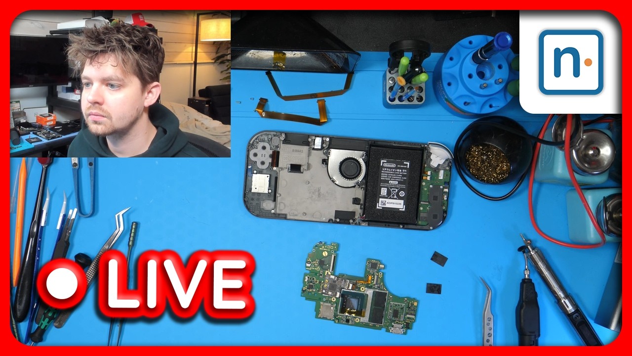 LIVE - Upgrading the RAM on a Switch! (Continued!)
