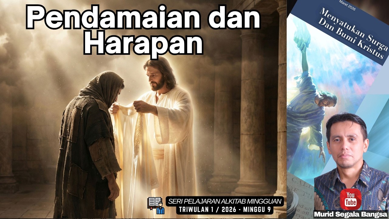Pendamaian dan Harapan (Pelajaran Alkitab Triwulan 1/2026) Minggu 9 | Oleh: Arbi Sinaga
