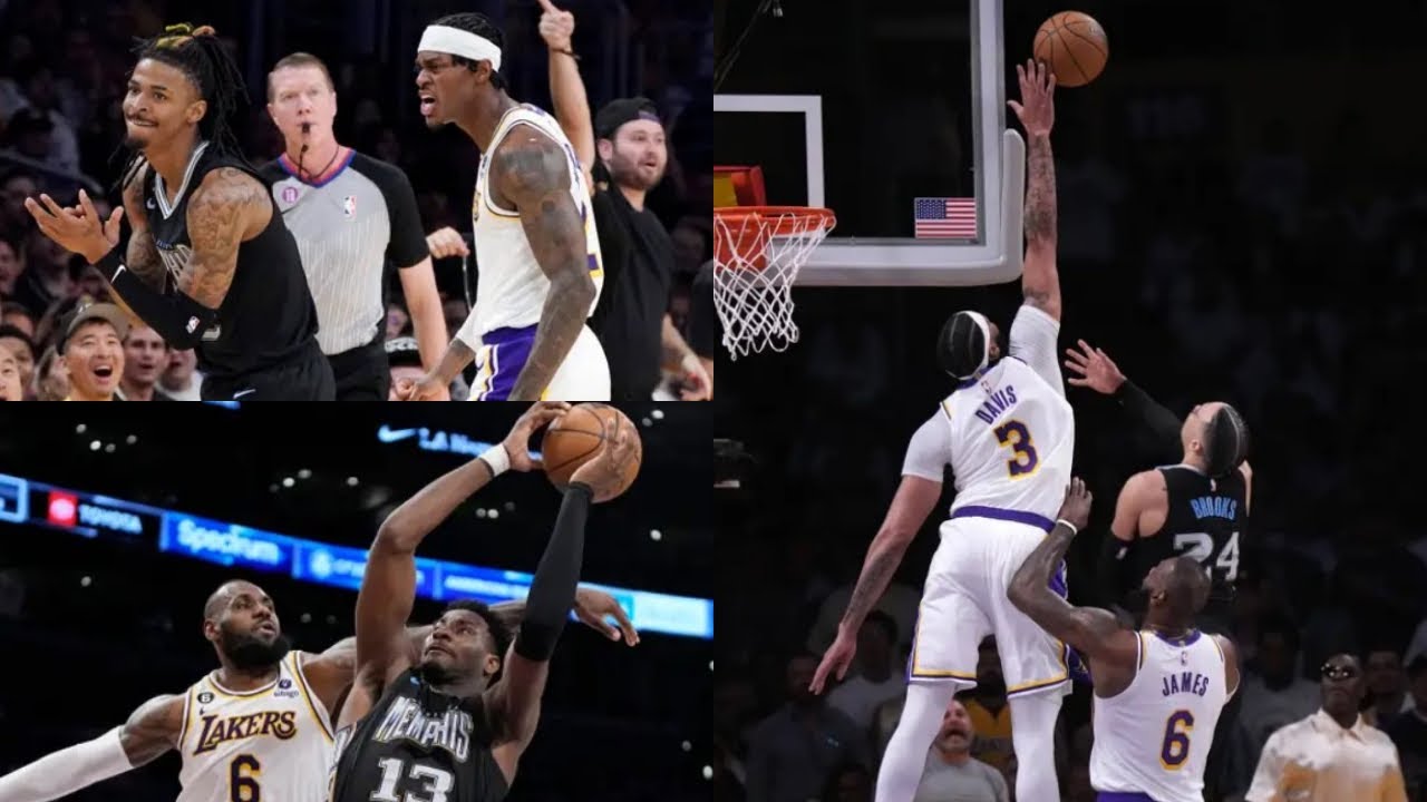Lakers DEFENSE & TRANSITION PLAYS Round 1 Game 3 VS Grizzlies | 2023 NBA Playoffs