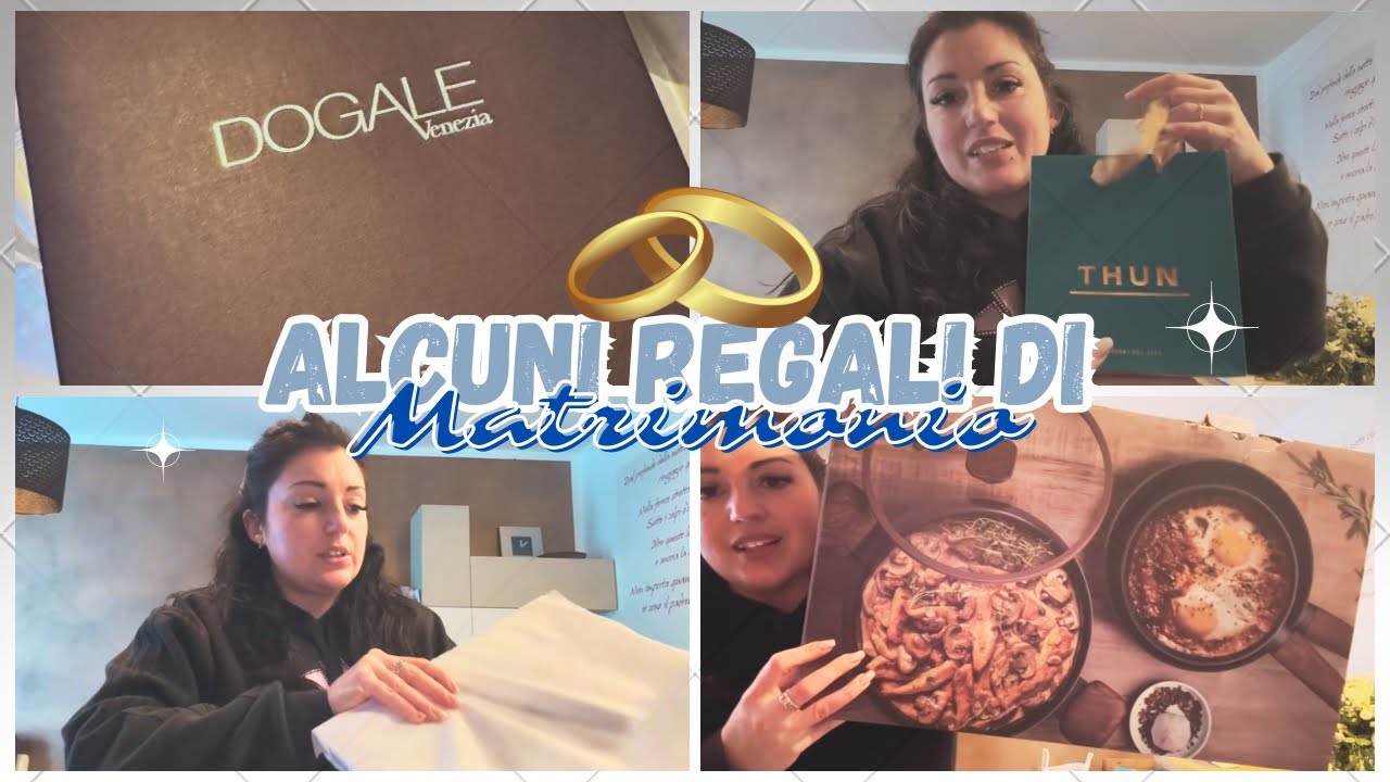 ✨ALCUNI DEI REGALI DI MATRIMONIO E NON SOLO… ✨- Vlog