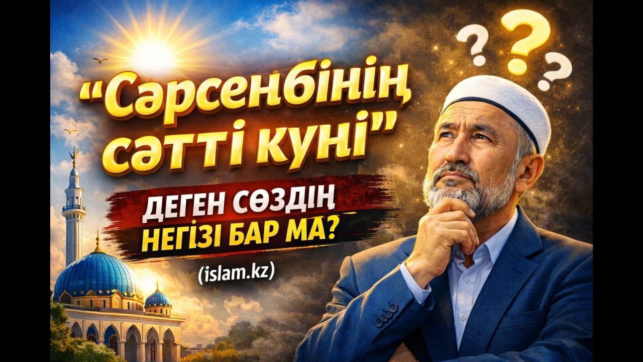 СӘРСЕНБІНІҢ СӘТТІ КҮНІ ДЕГЕННІҢ ДІНДЕ НЕГІЗІ БАР МА?