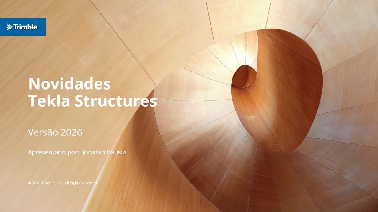 Tekla Structures 2026 - Novidades para Estruturas de Concreto Armado