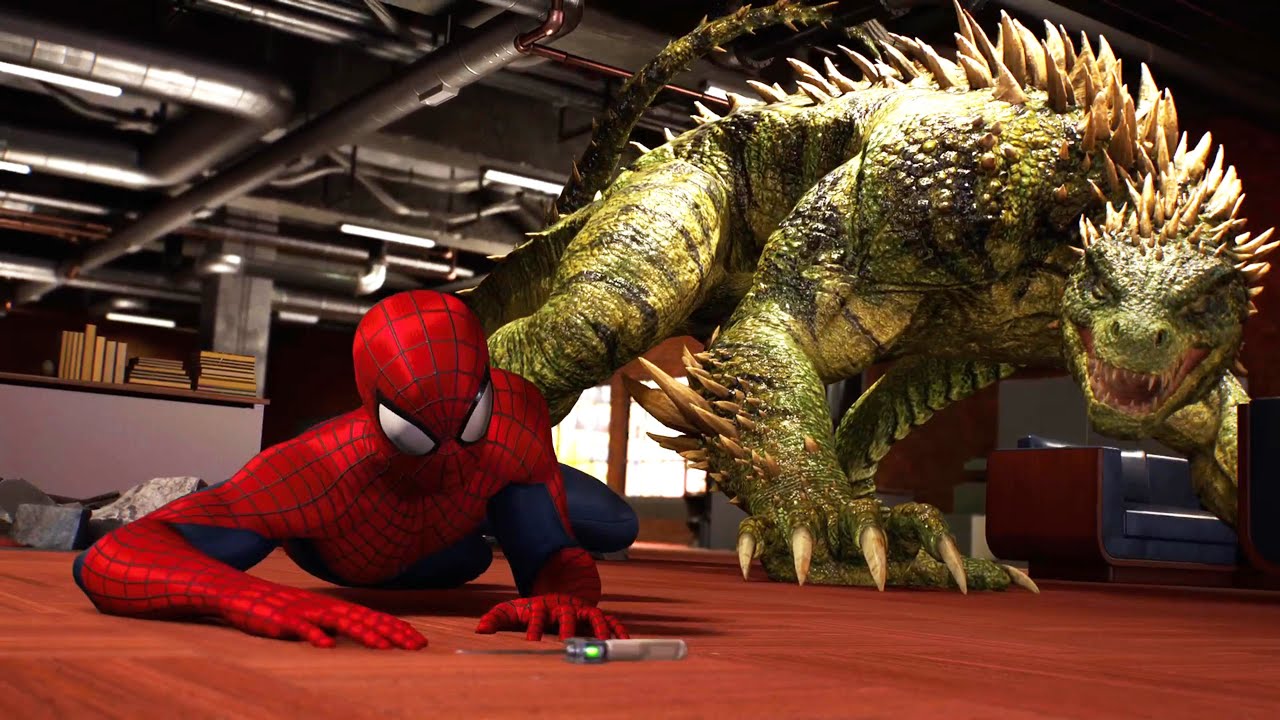 Бой босса «Скафандр 2 против Ящера» — Marvel's Spider-Man 2