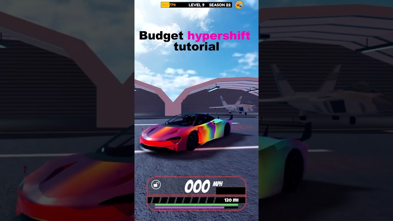 Budget Hypershift tutorial in jailbreak! #roblox #robloxjailbreak