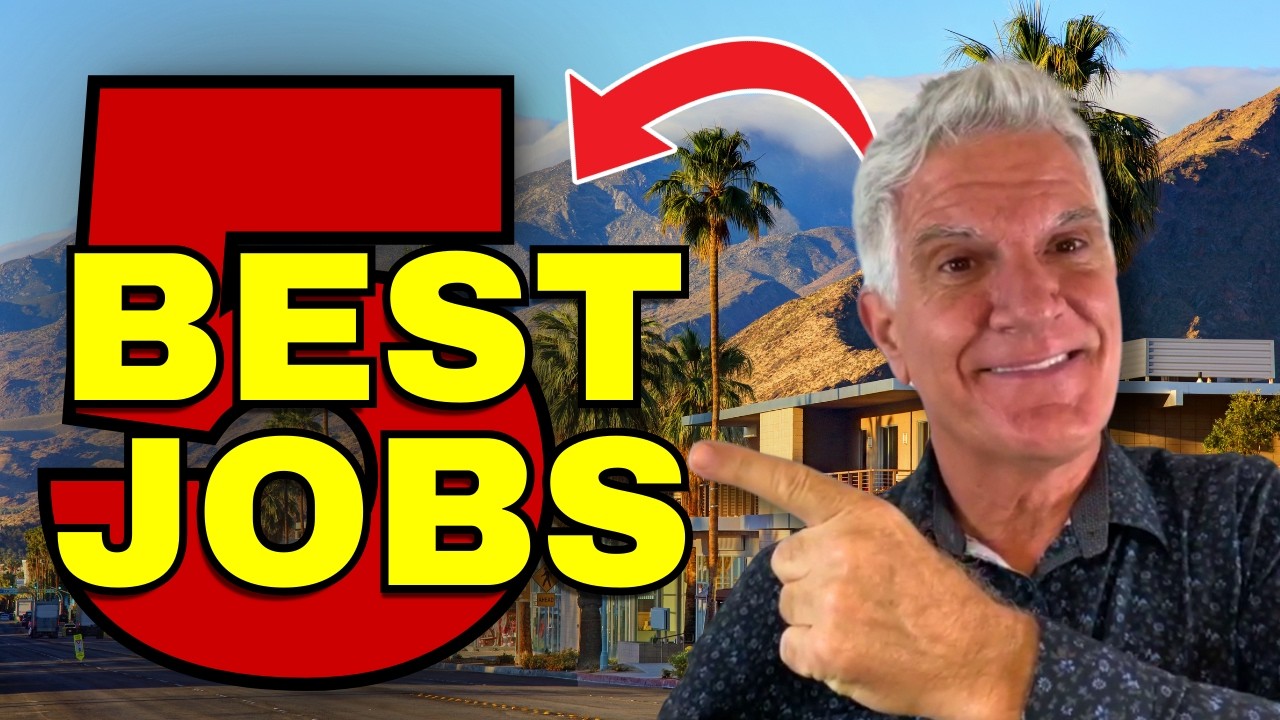 5 Best JOBS in GREATER PALM SPRINGS California in 2026! [Attention Job Seekers!! 📣]