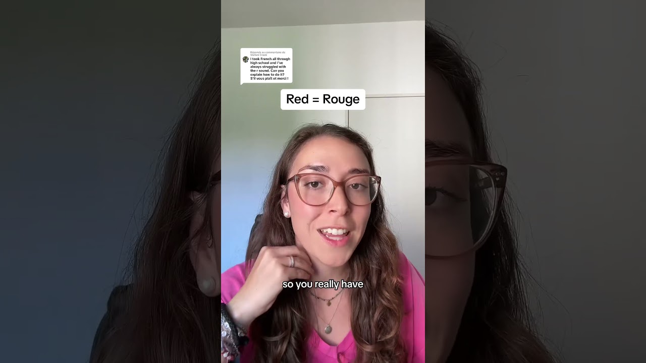 How to pronounce the French R 🇫🇷
