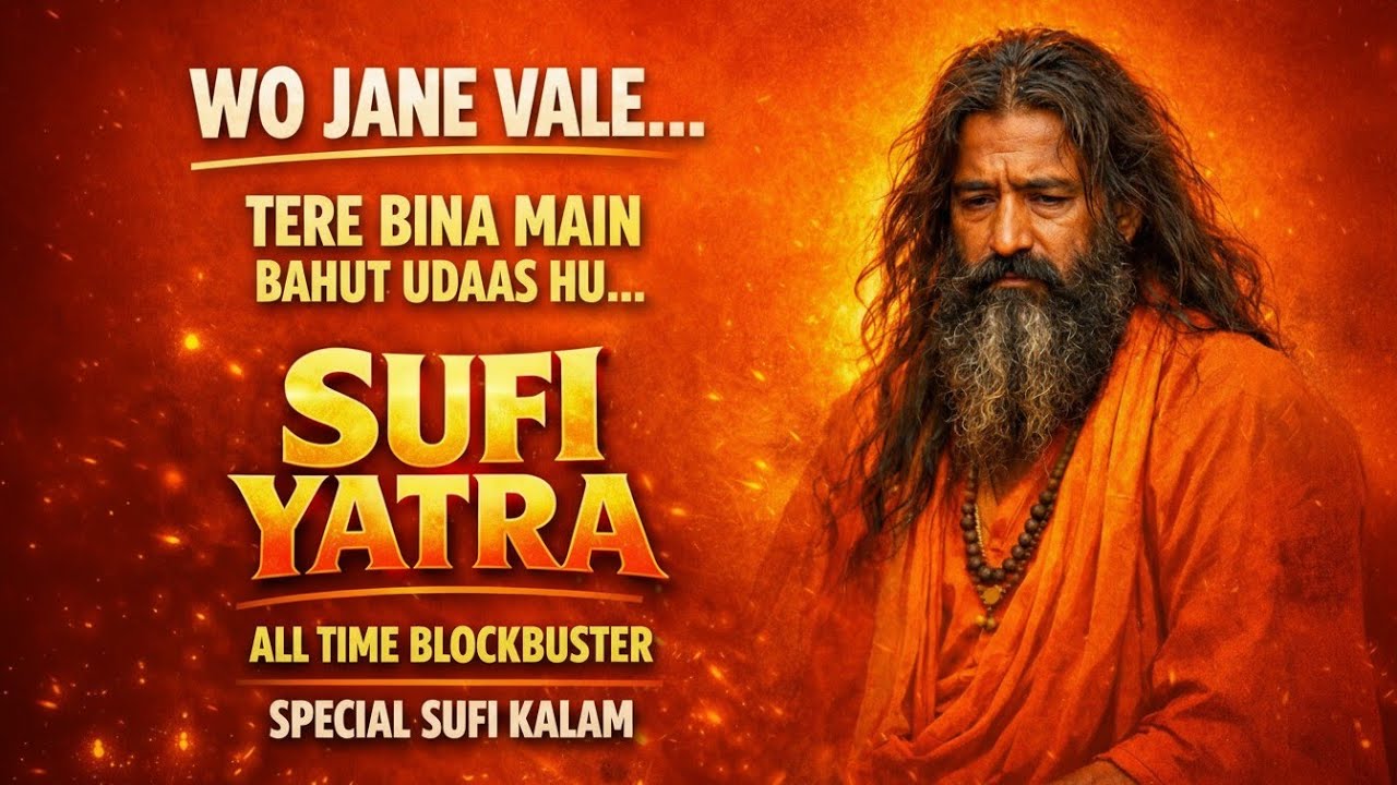 Wo Jane Wale 💔 | Tere Bina Main Bahut Udaas Hu | Heart Touching Sufi Kalam 2026| Salman Ruhani kalam