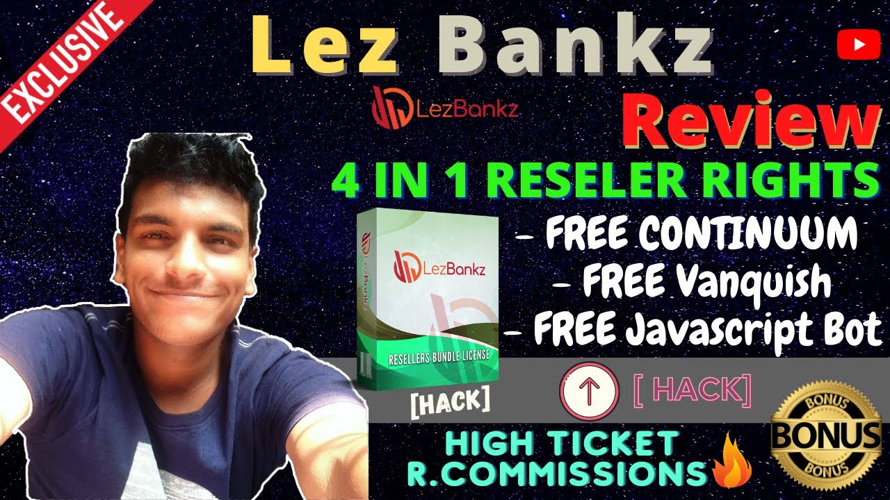 Lez Bankz Review✔️💰✔️ By Jono Armstrong 💰 Reseller Rights 💰 4 in 1💰 High Ticket💰 Jono Review