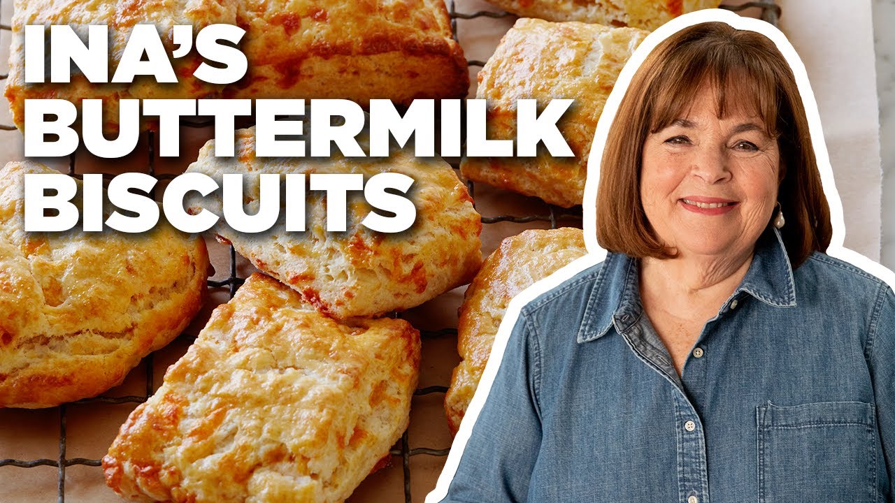 Ina Garten's Buttermilk Cheddar Biscuits | Barefoot Contessa | Food Network