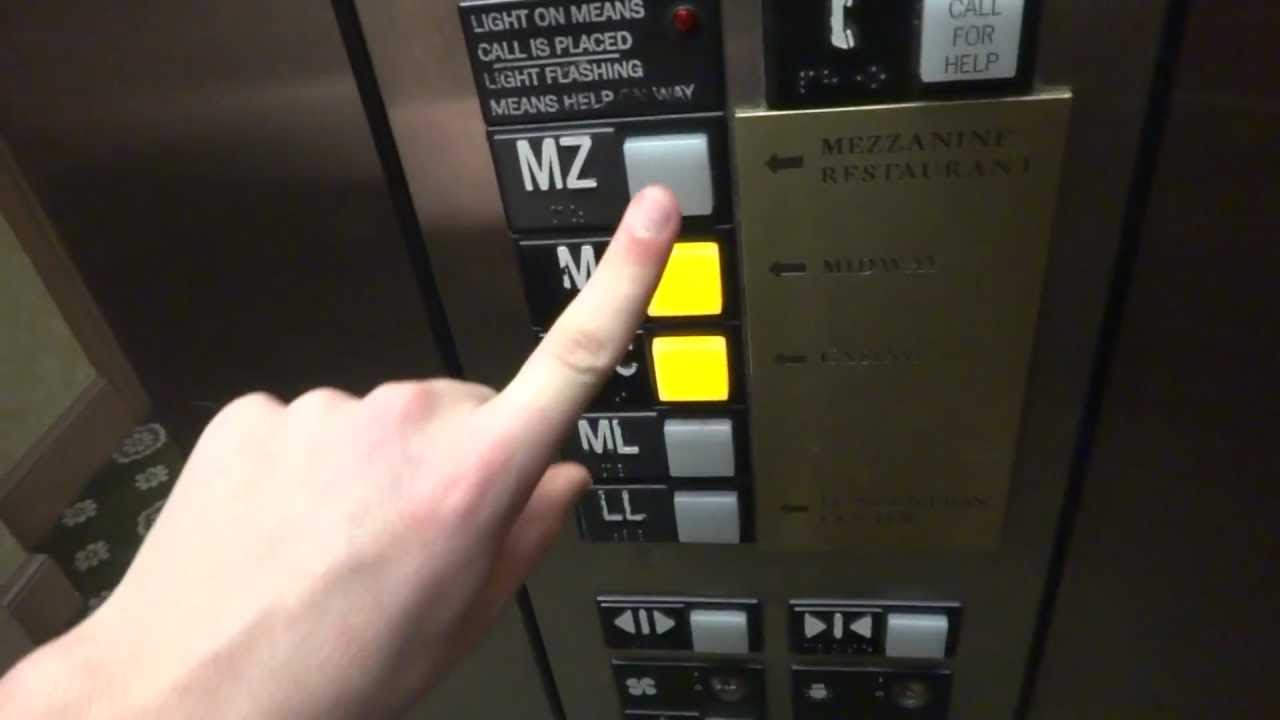 Otis Hydraulic Mezzanine Elevator at Circus Circus in Reno, Nevada