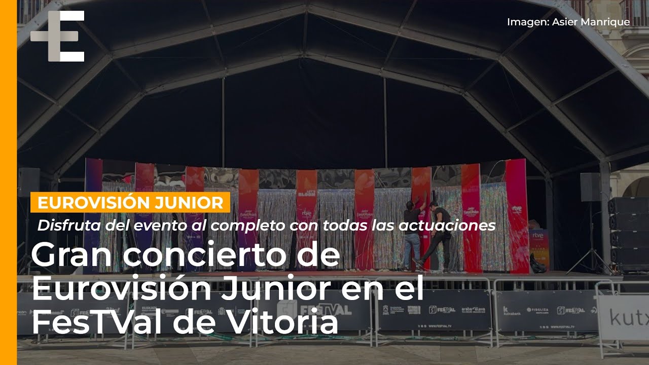 Gran concierto de #EurovisiónJunior - FesTVal de Vitoria - Acto completo (6/9/2024)