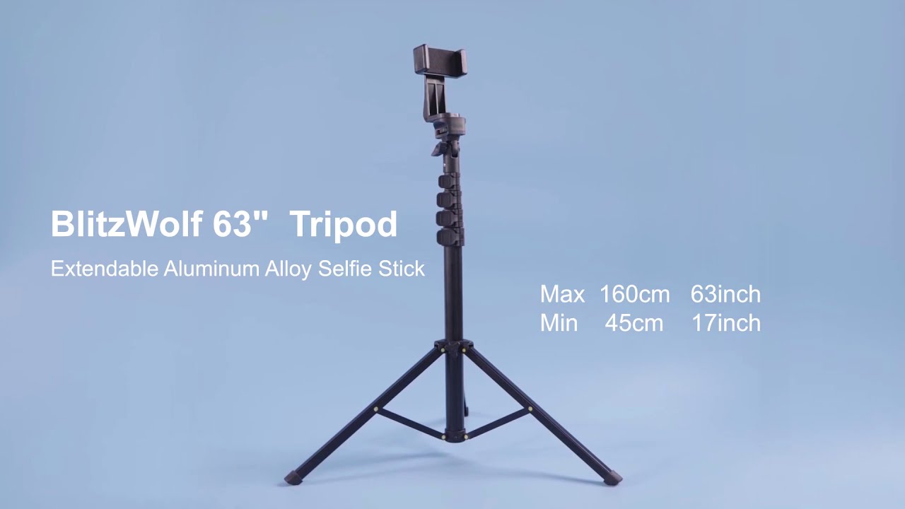 BlitzWolf&reg; BW-STB1 Stable Tripod Selfie Stick