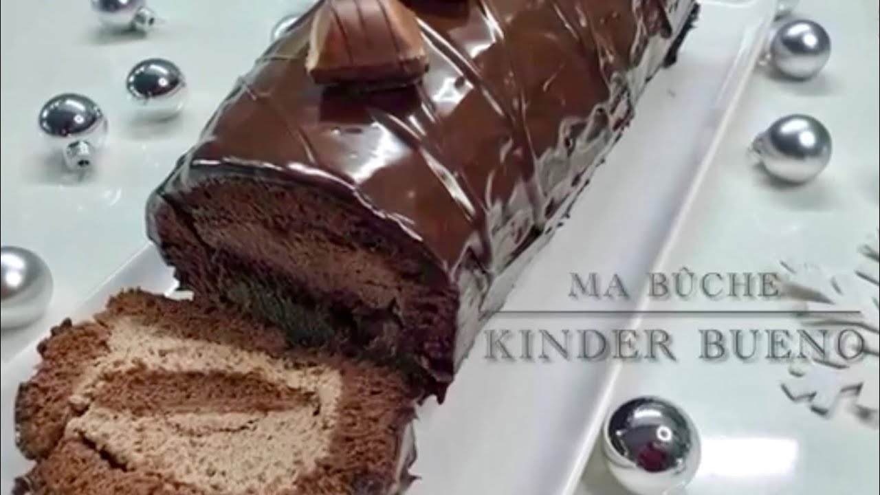 Bûche de Noël kinder Bueno 🪵🎄🎅