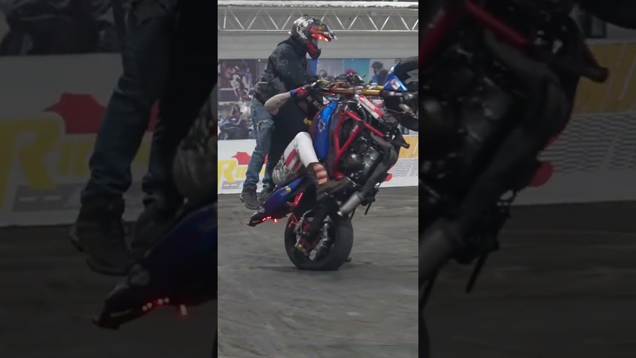 What's this stunt called #ridingon #ridingcommunity #stuntdriving #bikelife