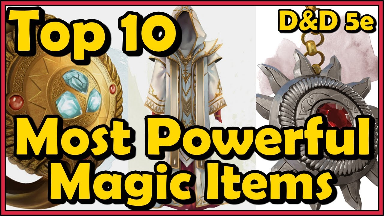10 самых мощных магических предметов в DnD 5E