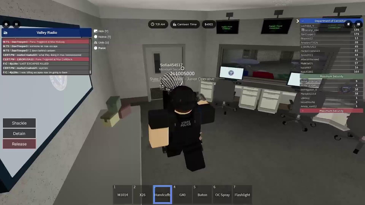 Playing Valley prison as SWAT ep 10