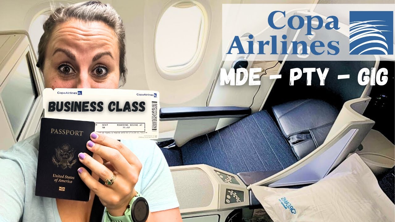 Business Class on BEST AIRLINE in LATIN AMERICA (Copa 737)