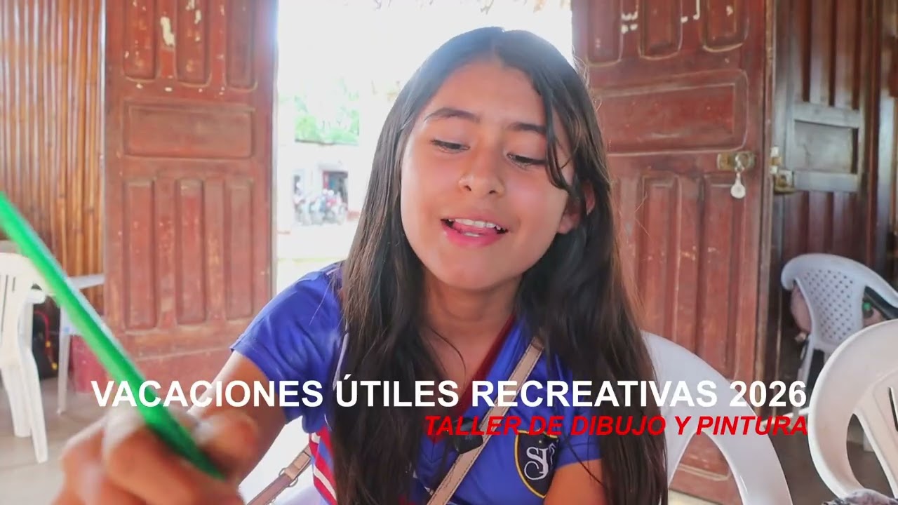 TALLER DIBUJO Y PINTURA - VACACIONES UTILES 2026 TOCACHE
