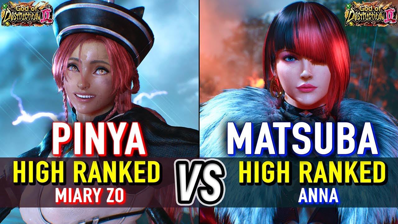 T8 🔥 PINYA (Miary Zo) vs MATSUBA (Anna) 🔥 Tekken 8 High Level Gameplay