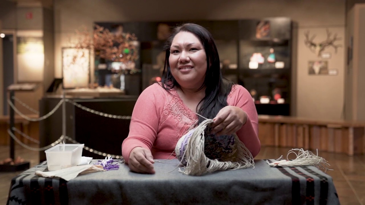 Basket Weaver Draws From Native Culture